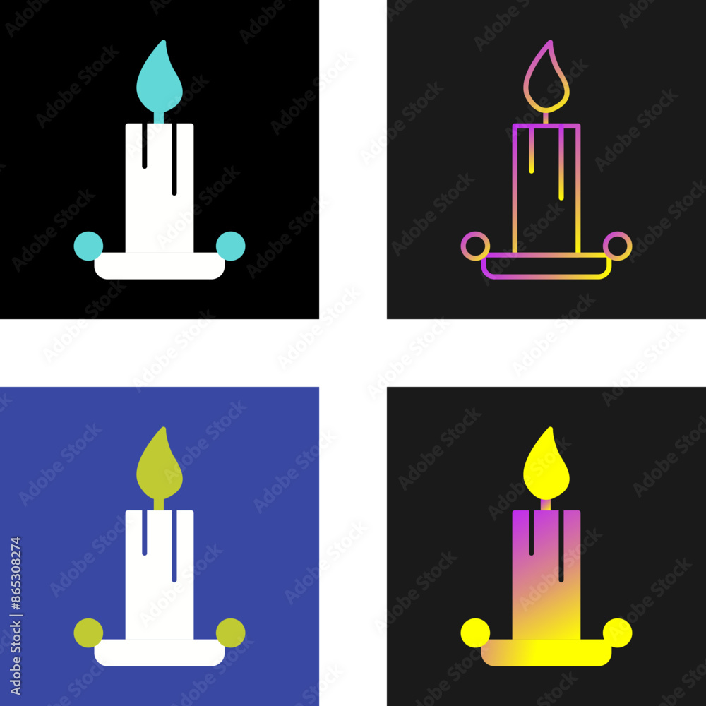 Candle Vector Icon Candle Vector Icon