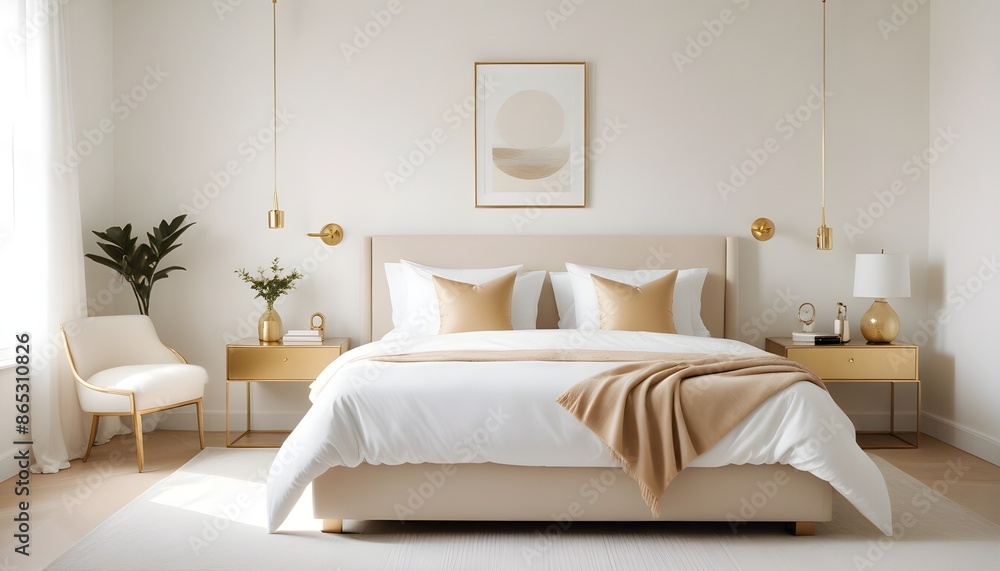 Photo interior modern design room 3d illustration Photo interior modern design room 3d illustration