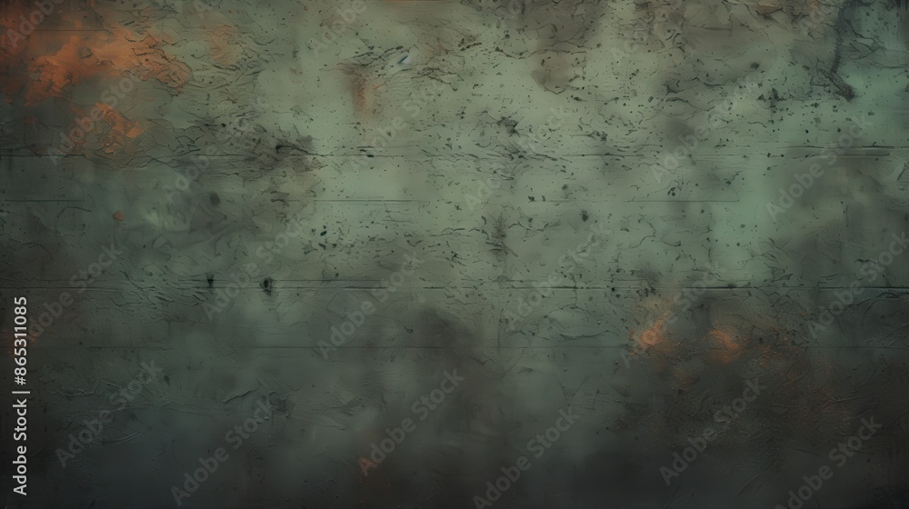 Obraz premium Abstract Green and Orange Textured Background