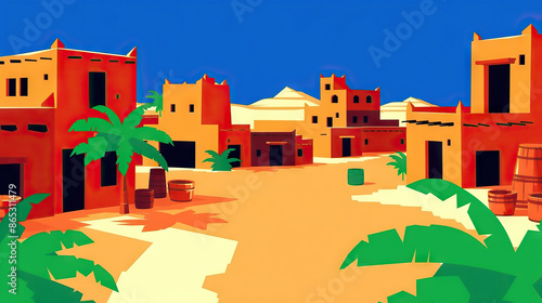 Agadez Ancient City: Mudbrick Architecture, Artisan Workshops, and Saharan Culture photo