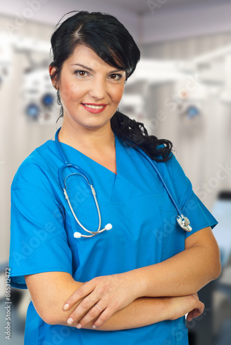 Female Doctor in Office