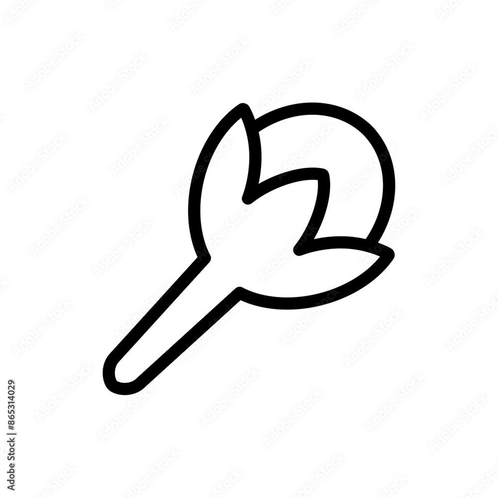 Clove spice icon with simple and modern design Clove spice icon with simple and modern design