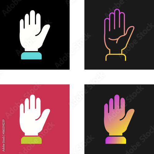 Hand Vector Icon