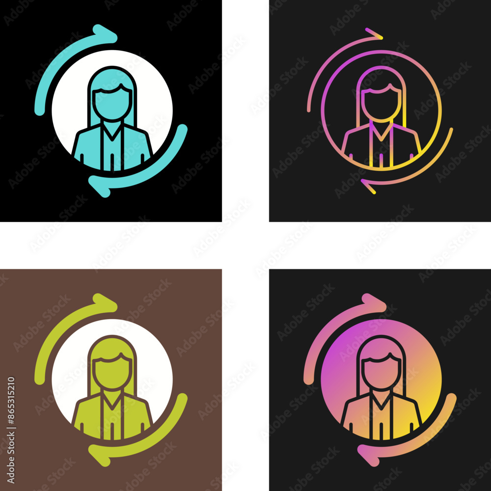 Retention Vector Icon Retention Vector Icon