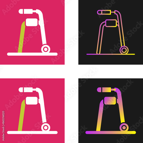 Walker Vector Icon