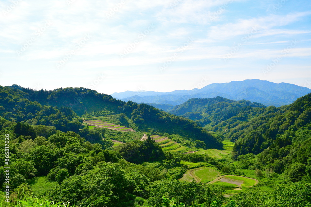清水の棚田(新潟県) 清水の棚田(新潟県)