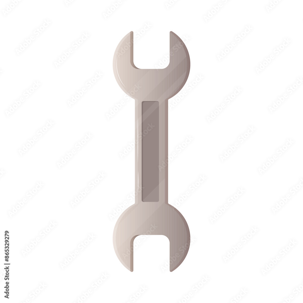 adjustable, wrench on white insulated background. Cartoon style. adjustable, wrench on white insulated background. Cartoon style.