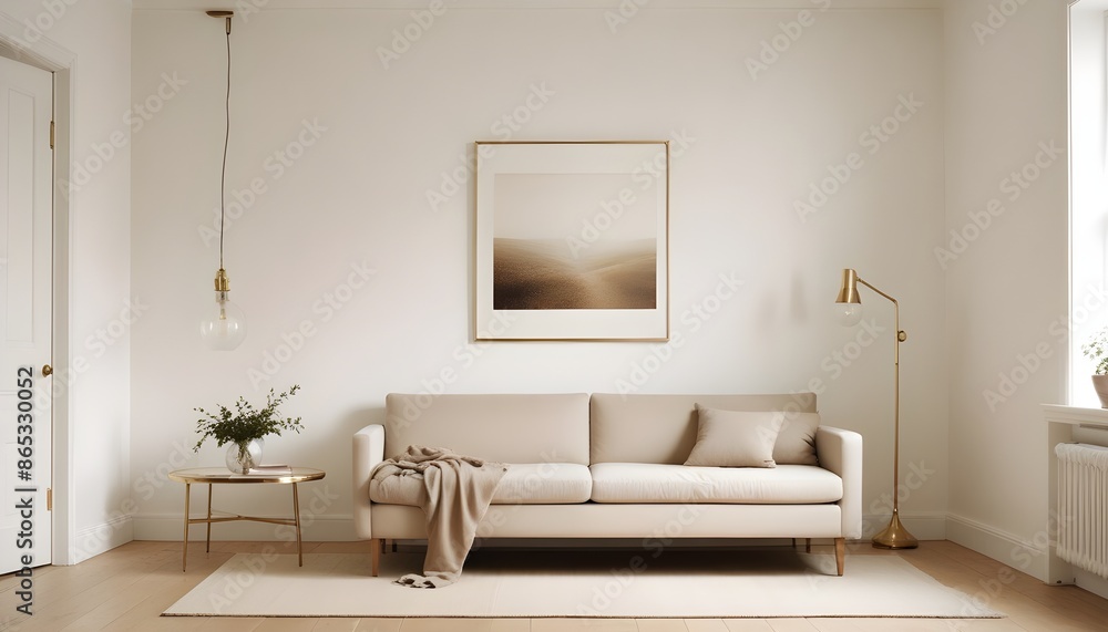 Photo interior modern design room 3d illustration Photo interior modern design room 3d illustration
