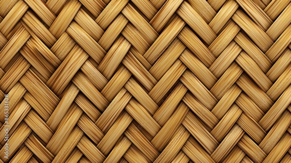 Woven Bamboo Texture Background Woven Bamboo Texture Background