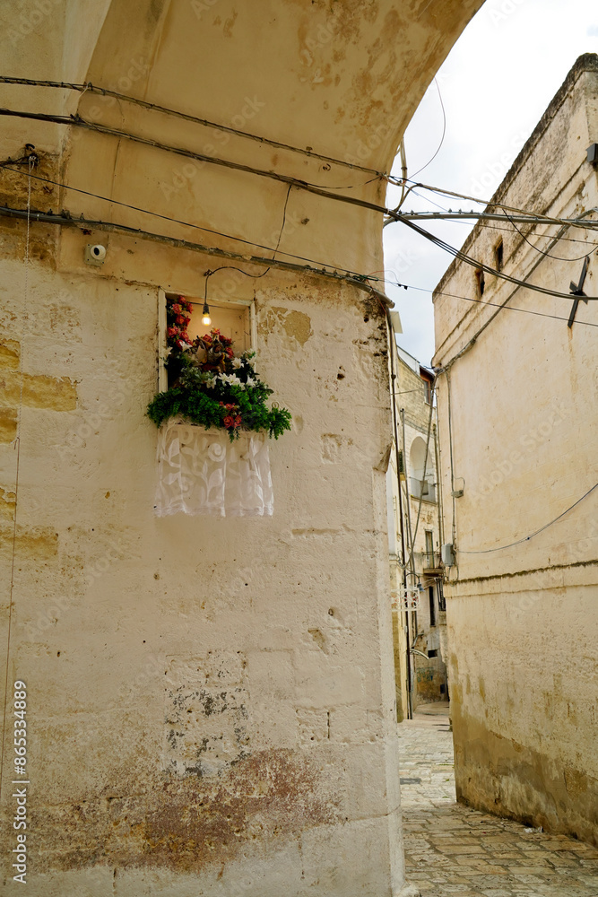 Fototapeta premium Gravina in Puglia, antica città rupestre. Bari, Puglia,Italia