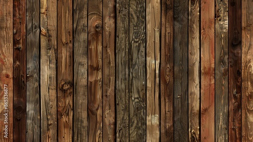 Close up image of weathered wood planks. © stocker