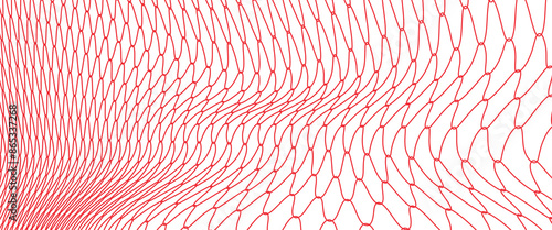 Mesh texture for fishing net. Seamless pattern for sportswear or football gates, volleyball net, basketball hoop, hockey, athletics. Abstract net background for sport. Vector