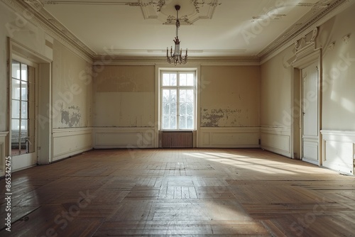 Empty spacious room © Boraryn