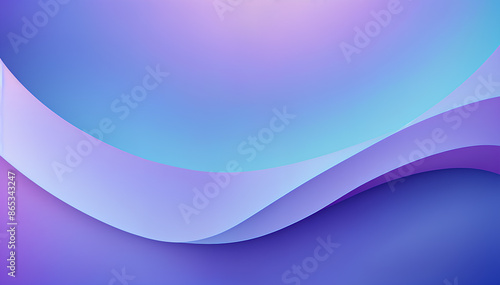 Soft gradient blue and purple background with smooth curved shapes 10