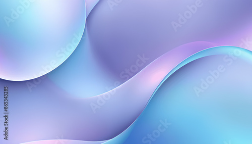 Soft gradient blue and purple background with smooth curved shapes 10