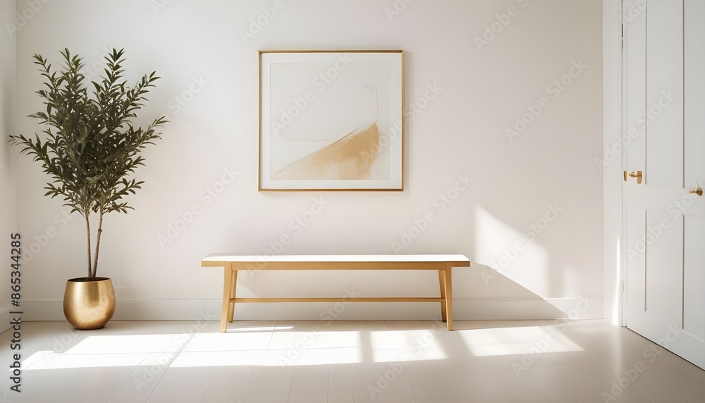 Photo interior modern design room 3d illustration Photo interior modern design room 3d illustration