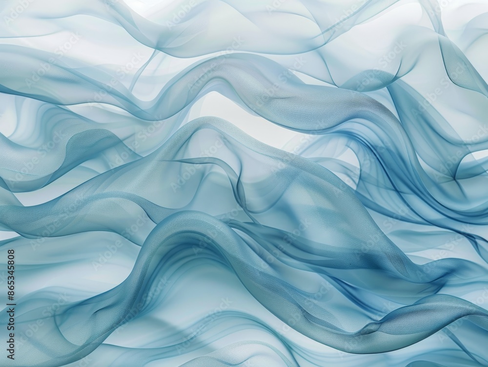 Abstract Tranquil Wavy Flowing Background Abstract Tranquil Wavy Flowing Background