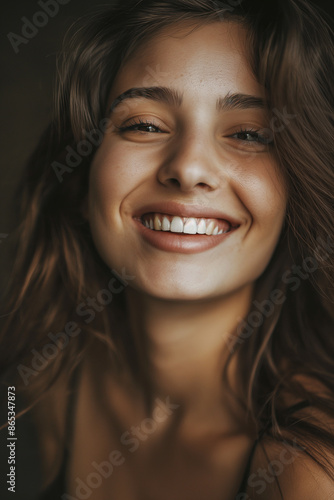 linda mulher sorrindo