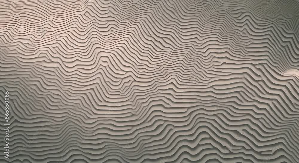 Abstract topographic map elevation contouring lines background with ...