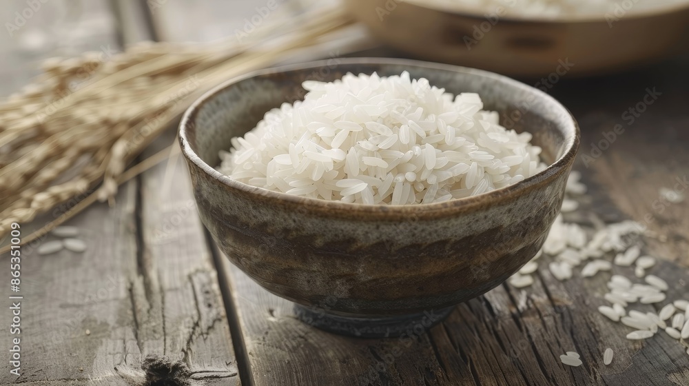 Exquisite Asian Cuisine: High-Quality Stock Image of Aromatic Jasmine Rice - #rice #food #grains #asiancuisine #culinary Exquisite Asian Cuisine: High-Quality Stock Image of Aromatic Jasmine Rice - #rice #food #grains #asiancuisine #culinary