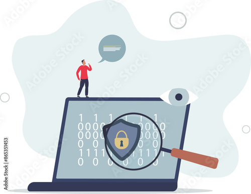 Online learning about data encryption, fraud and scam protection and information privacy awareness.