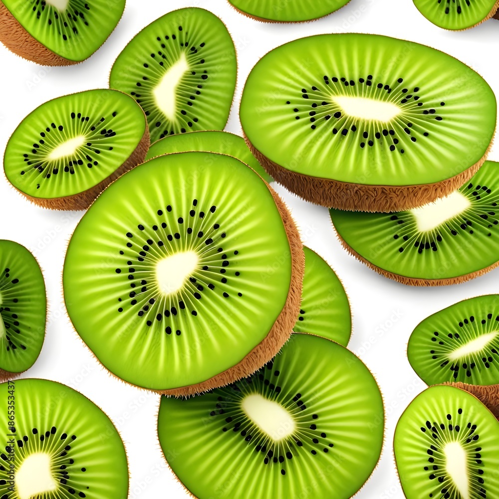 Fototapeta premium Kiwi Fruit Background