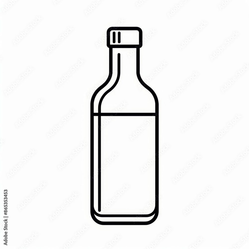 Illustration of a simple detergent icon. Illustration of a simple detergent icon.