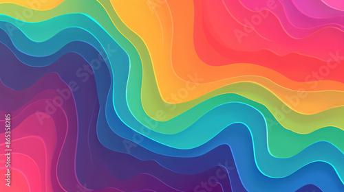 a colorful background with lines