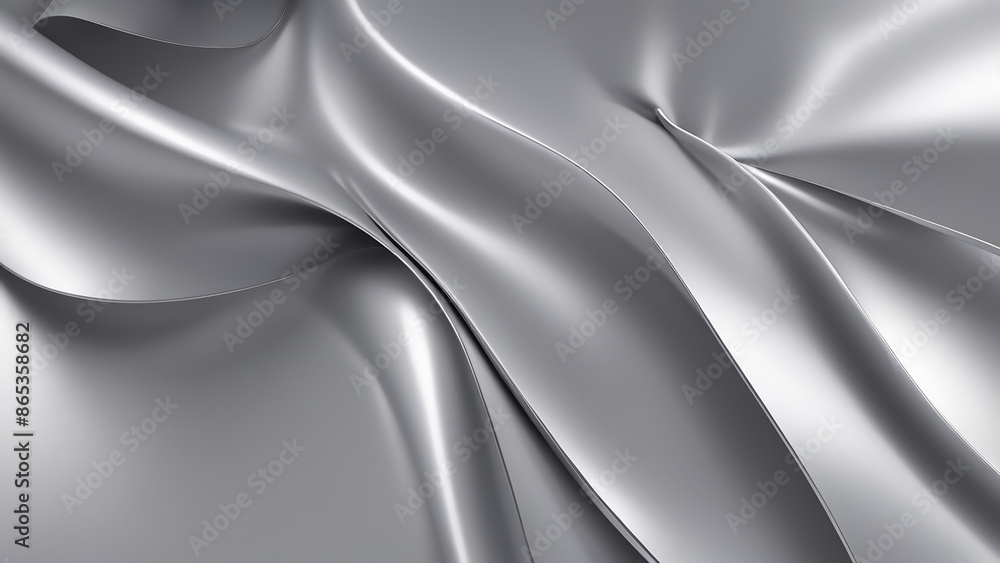Fototapeta premium shiny texture in silver metallic Background
