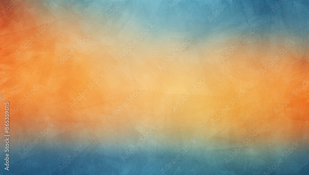 Abstract Orange and Blue Gradient Texture Wall Background Abstract Orange and Blue Gradient Texture Wall Background
