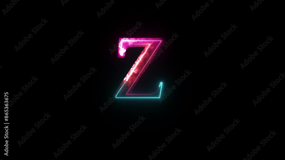 Glowing neon alphabet Z .Educational concept with neon letter Z. Shine text Z the best digital symbol and 3d render. Glowing neon alphabet Z .Educational concept with neon letter Z. Shine text Z the best digital symbol and 3d render.