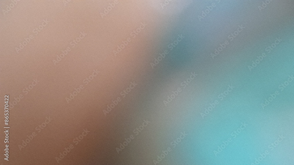 Abstract background Flat style. Freeform blue beige gradient color background with blur and noise effects Abstract background Flat style. Freeform blue beige gradient color background with blur and noise effects