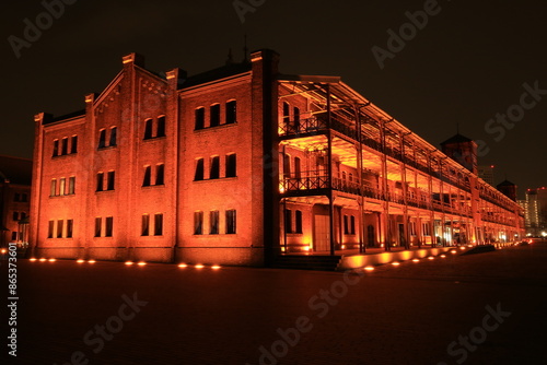 横浜夜景（赤レンガ）