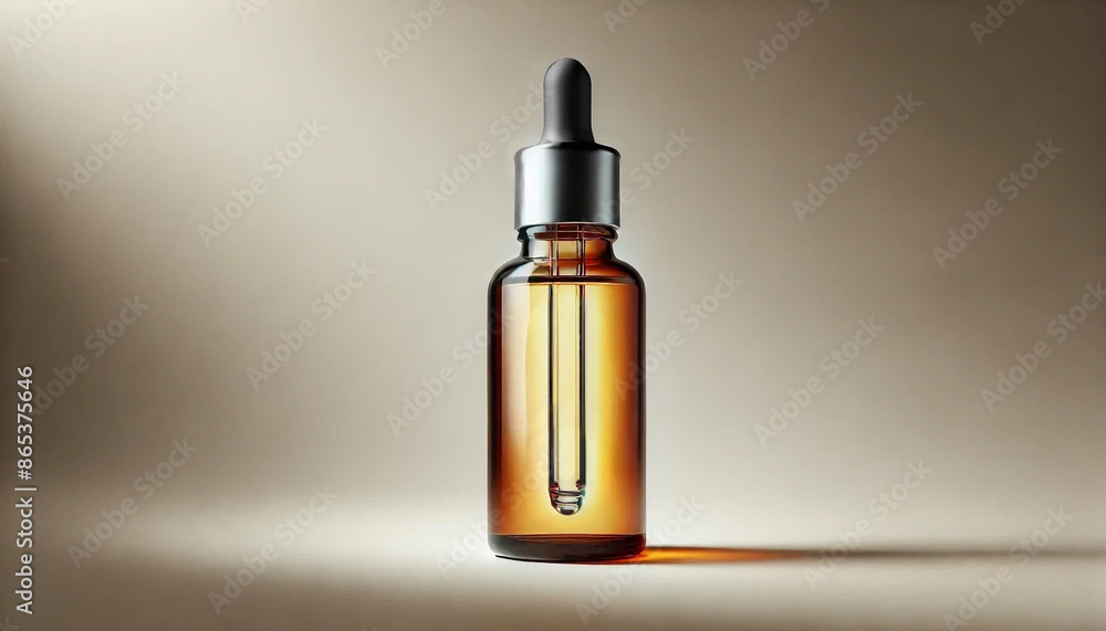 Obraz premium 美容液や薬品などの瓶