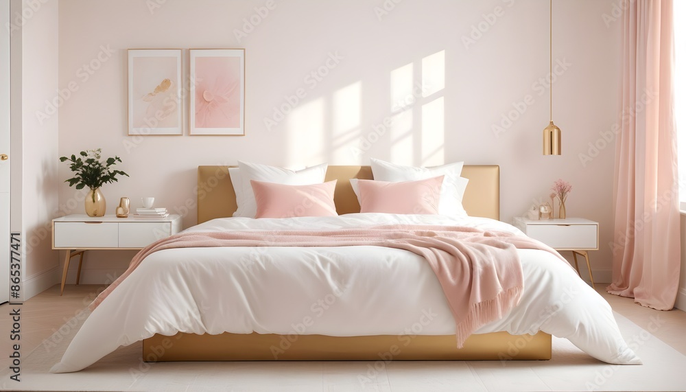Photo interior modern design room 3d illustration Photo interior modern design room 3d illustration