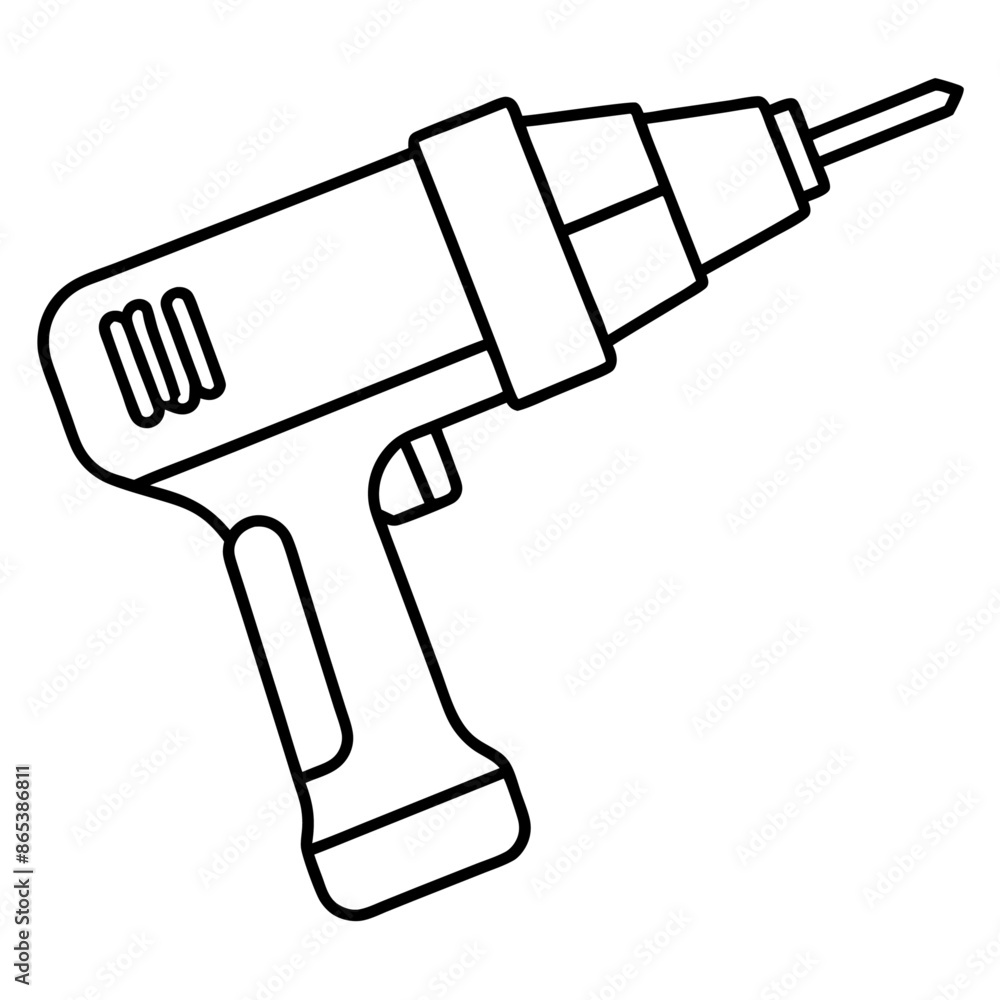 drill outline coloring book page line art illustration digital drawing drill outline coloring book page line art illustration digital drawing