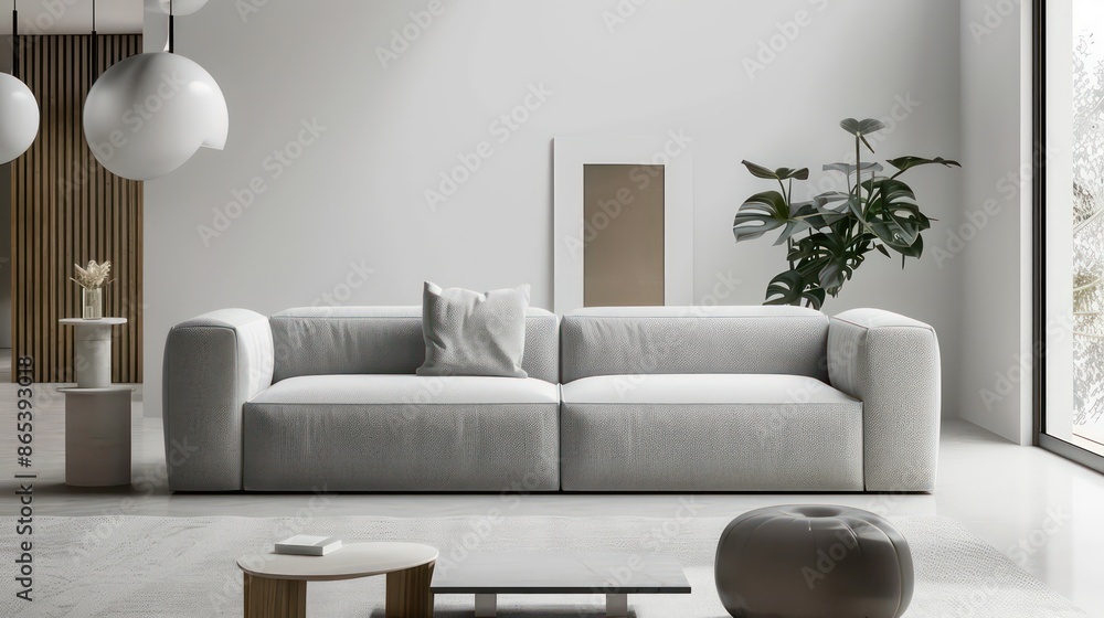 cozy couch sofa in living room interior design, minimalistic modern interior cozy couch sofa in living room interior design, minimalistic modern interior