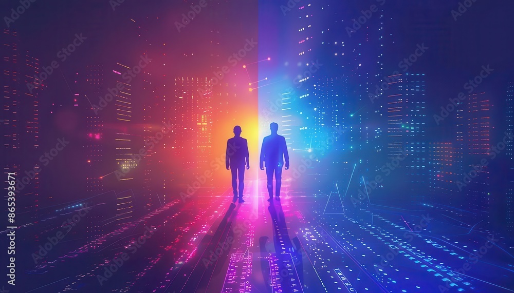 Scaling growth strategies for business growth, front view, driving business expansion, cybernetic tone, Analogous Color Scheme Scaling growth strategies for business growth, front view, driving business expansion, cybernetic tone, Analogous Color Scheme