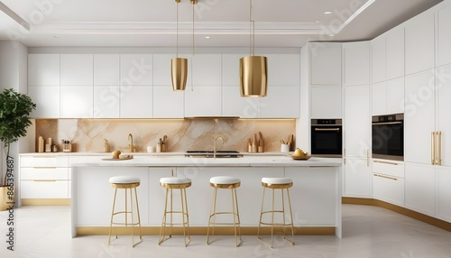 Wallpaper Mural Photo interior modern design room 3d illustration Torontodigital.ca