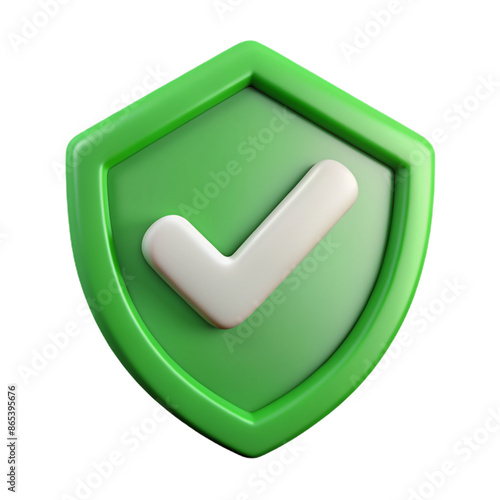 3D shield checkmark icon 3D shield checkmark symbol 3D shield checkmark photo