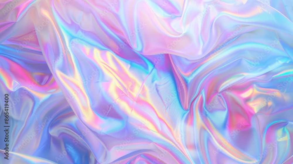 Obraz premium Close-up of colorful liquid painting