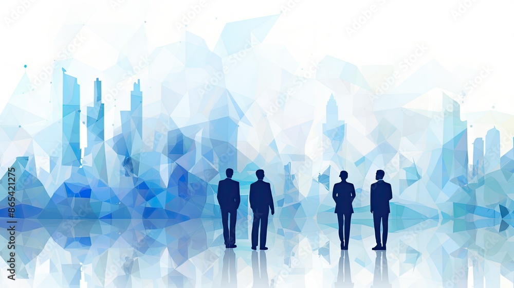 business people on abstract background business people on abstract background