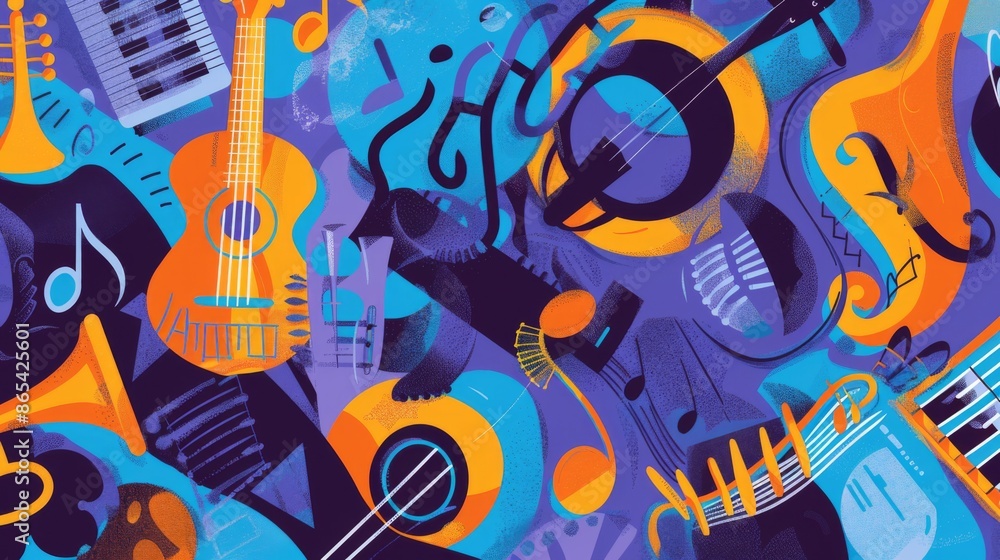 Global Music incorporating Various Musical Instruments from Around the World Global Music incorporating Various Musical Instruments from Around the World