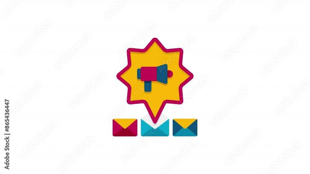 Email Marketing Campaign Icon Animation
Email Marketing Campaign Icon Animation