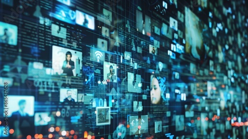 Privacy concerns are a major issue in the realm of social media.