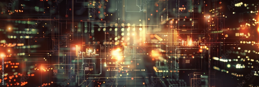Internet of Things IoT Augmented Reality, a futuristic abstract design with luminous circuits and digital grids, highlighting IoT and AR technology Internet of Things IoT Augmented Reality, a futuristic abstract design with luminous circuits and digital grids, highlighting IoT and AR technology