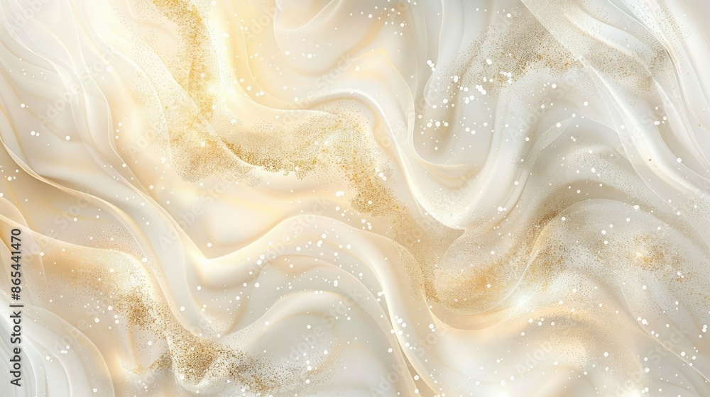Abstract wallpaper with white gold beige white and soft glitter for use as a background Abstract wallpaper with white gold beige white and soft glitter for use as a background