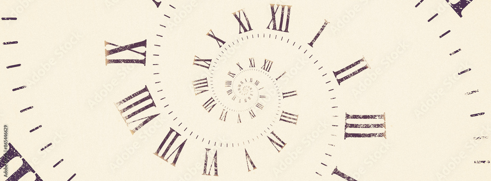 Time background. Concept of hypnosis, past, future. Round spiral, droste graphic. Time background. Concept of hypnosis, past, future. Round spiral, droste graphic.