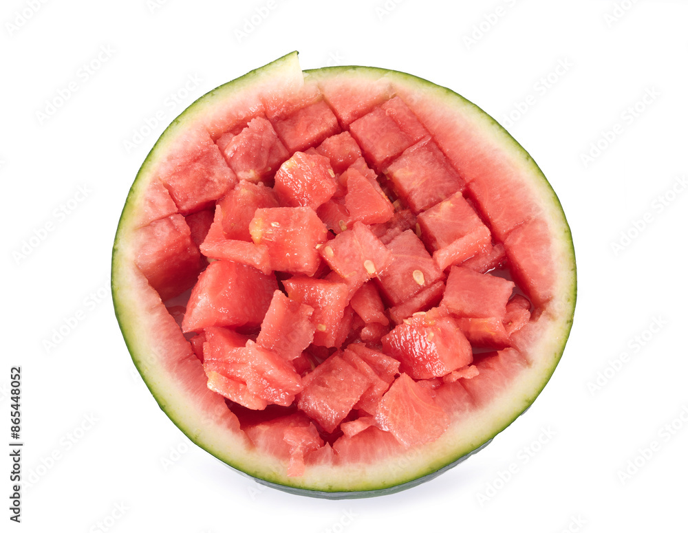 watermelon in studio