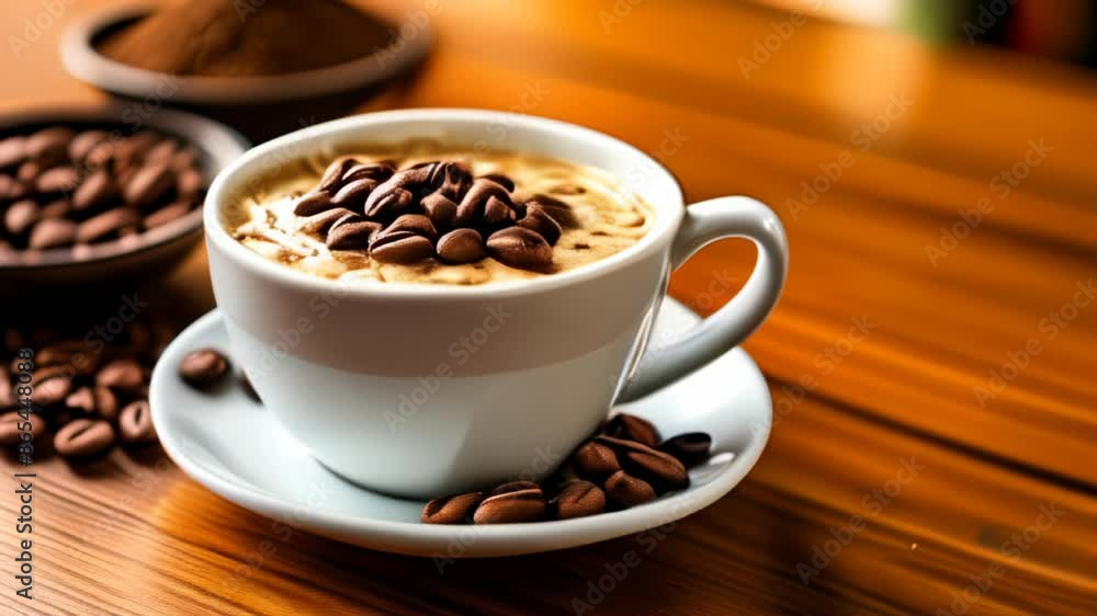 Coffee break indulgence A moment of warmth and flavor Coffee break indulgence A moment of warmth and flavor